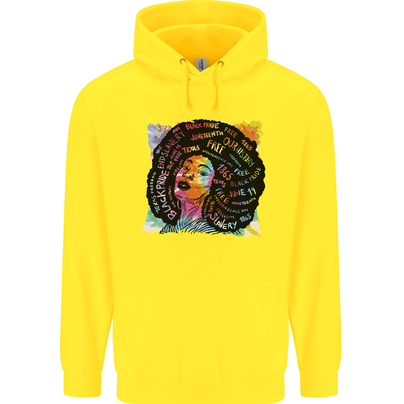 Fathers Day Gaming Childrens Kids Hoodie Yellow