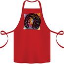 Fathers Day Gaming Cotton Apron 100% Organic Red
