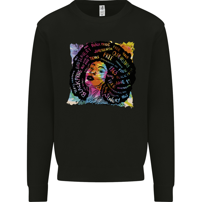 Fathers Day Gaming Kids Sweatshirt Jumper Black