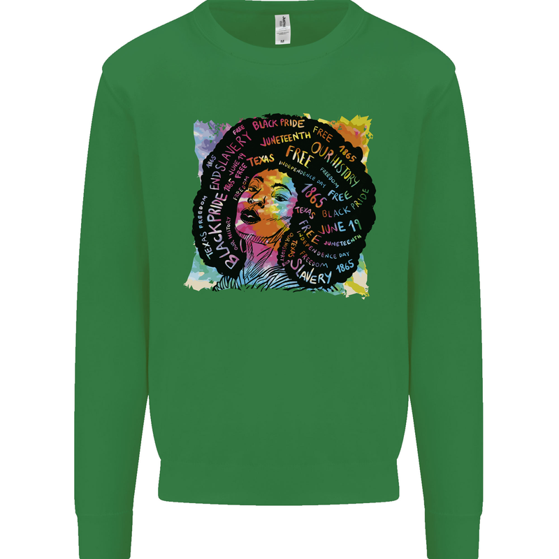 Fathers Day Gaming Kids Sweatshirt Jumper Irish Green