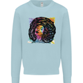 Fathers Day Gaming Kids Sweatshirt Jumper Light Blue