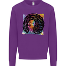 Fathers Day Gaming Kids Sweatshirt Jumper Purple