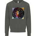 Fathers Day Gaming Kids Sweatshirt Jumper Storm Grey