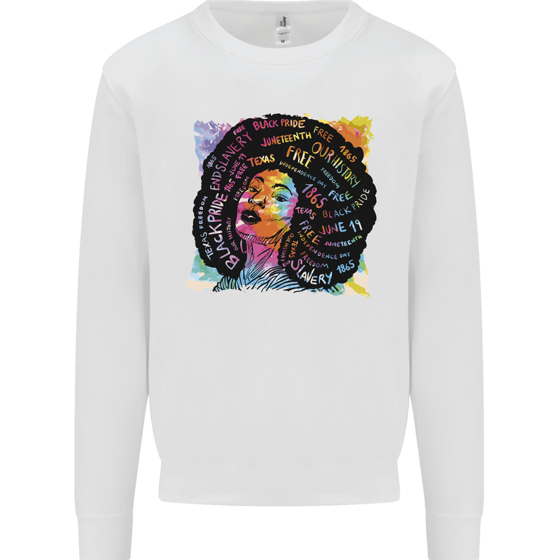 Fathers Day Gaming Kids Sweatshirt Jumper White