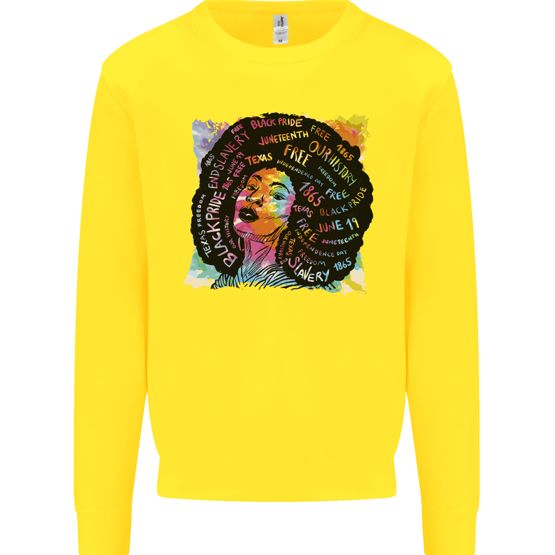 Fathers Day Gaming Kids Sweatshirt Jumper Yellow