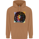 Fathers Day Gaming Mens 80% Cotton Hoodie Caramel Latte