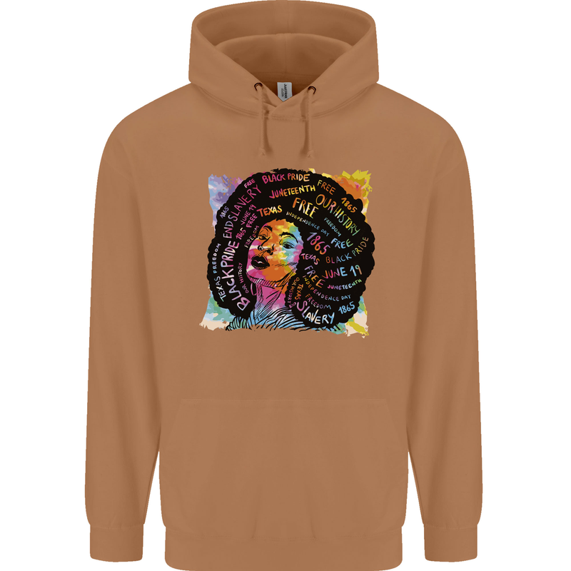 Fathers Day Gaming Mens 80% Cotton Hoodie Caramel Latte