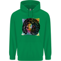 Fathers Day Gaming Mens 80% Cotton Hoodie Irish Green
