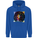 Fathers Day Gaming Mens 80% Cotton Hoodie Royal Blue