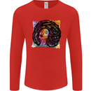 Fathers Day Gaming Mens Long Sleeve T-Shirt Red