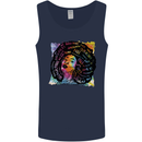 Fathers Day Gaming Mens Vest Tank Top Navy Blue
