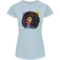 Fathers Day Gaming Womens Petite Cut T-Shirt Light Blue