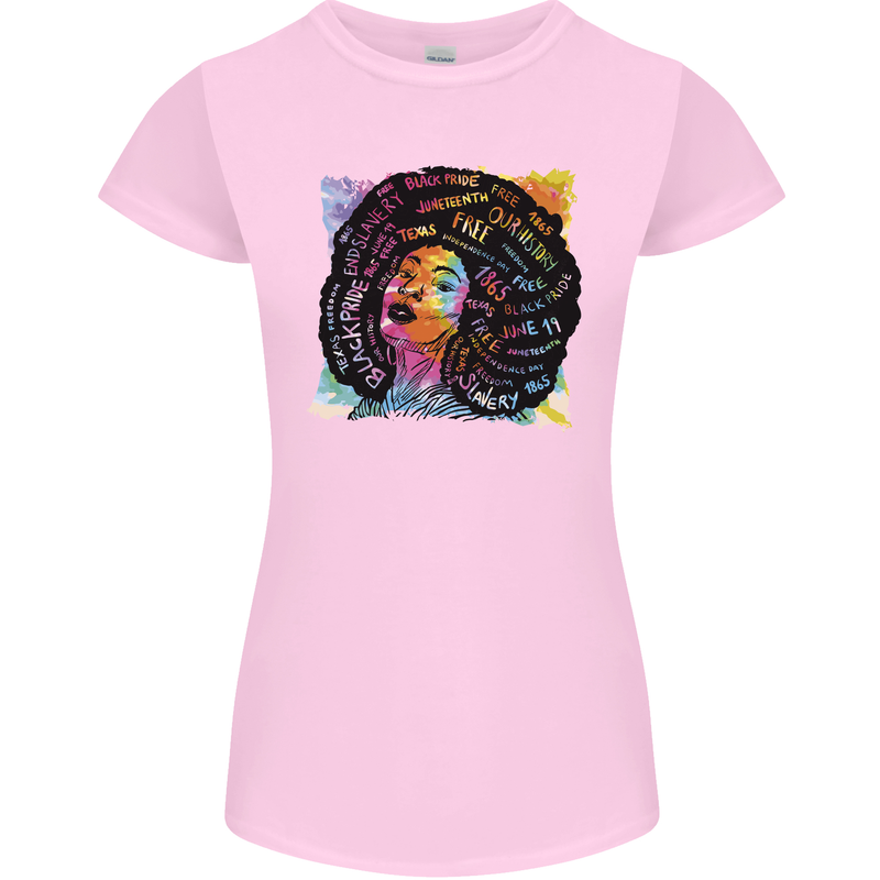 Fathers Day Gaming Womens Petite Cut T-Shirt Light Pink