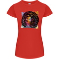 Fathers Day Gaming Womens Petite Cut T-Shirt Red