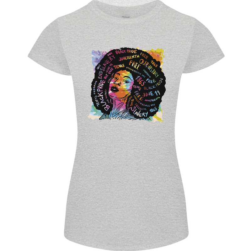 Fathers Day Gaming Womens Petite Cut T-Shirt Sports Grey