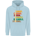 Fathers Day Gift Present For Dad Daddy Childrens Kids Hoodie Light Blue