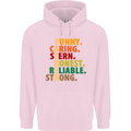 Fathers Day Gift Present For Dad Daddy Childrens Kids Hoodie Light Pink