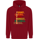 Fathers Day Gift Present For Dad Daddy Childrens Kids Hoodie Red