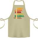 Fathers Day Gift Present For Dad Daddy Cotton Apron 100% Organic Khaki