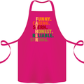 Fathers Day Gift Present For Dad Daddy Cotton Apron 100% Organic Pink