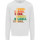 Fathers Day Gift Present For Dad Daddy Kids Sweatshirt Jumper White