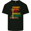 Fathers Day Gift Present For Dad Daddy Kids T-Shirt Childrens Black