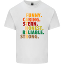 Fathers Day Gift Present For Dad Daddy Kids T-Shirt Childrens White