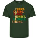 Fathers Day Gift Present For Dad Daddy Mens Cotton T-Shirt Tee Top Forest Green
