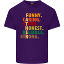 Fathers Day Gift Present For Dad Daddy Mens Cotton T-Shirt Tee Top Purple