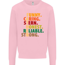 Fathers Day Gift Present For Dad Daddy Mens Sweatshirt Jumper Light Pink