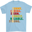 Fathers Day Gift Present For Dad Daddy Mens T-Shirt Cotton Gildan Light Blue