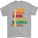 Fathers Day Gift Present For Dad Daddy Mens T-Shirt Cotton Gildan Sports Grey