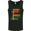 Fathers Day Gift Present For Dad Daddy Mens Vest Tank Top Black