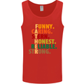 Fathers Day Gift Present For Dad Daddy Mens Vest Tank Top Red