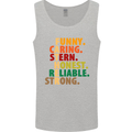 Fathers Day Gift Present For Dad Daddy Mens Vest Tank Top Sports Grey