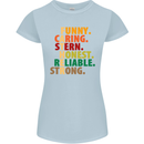 Fathers Day Gift Present For Dad Daddy Womens Petite Cut T-Shirt Light Blue