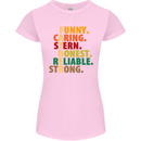 Fathers Day Gift Present For Dad Daddy Womens Petite Cut T-Shirt Light Pink