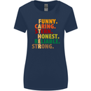 Fathers Day Gift Present For Dad Daddy Womens Wider Cut T-Shirt Navy Blue