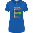 Fathers Day Gift Present For Dad Daddy Womens Wider Cut T-Shirt Royal Blue