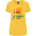 Fathers Day Gift Present For Dad Daddy Womens Wider Cut T-Shirt Yellow