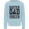 Fathers Day Guitar Dad Like a Normal Dad Kids Sweatshirt Jumper Light Blue