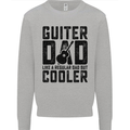 Fathers Day Guitar Dad Like a Normal Dad Kids Sweatshirt Jumper Sports Grey