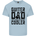 Fathers Day Guitar Dad Like a Normal Dad Kids T-Shirt Childrens Light Blue