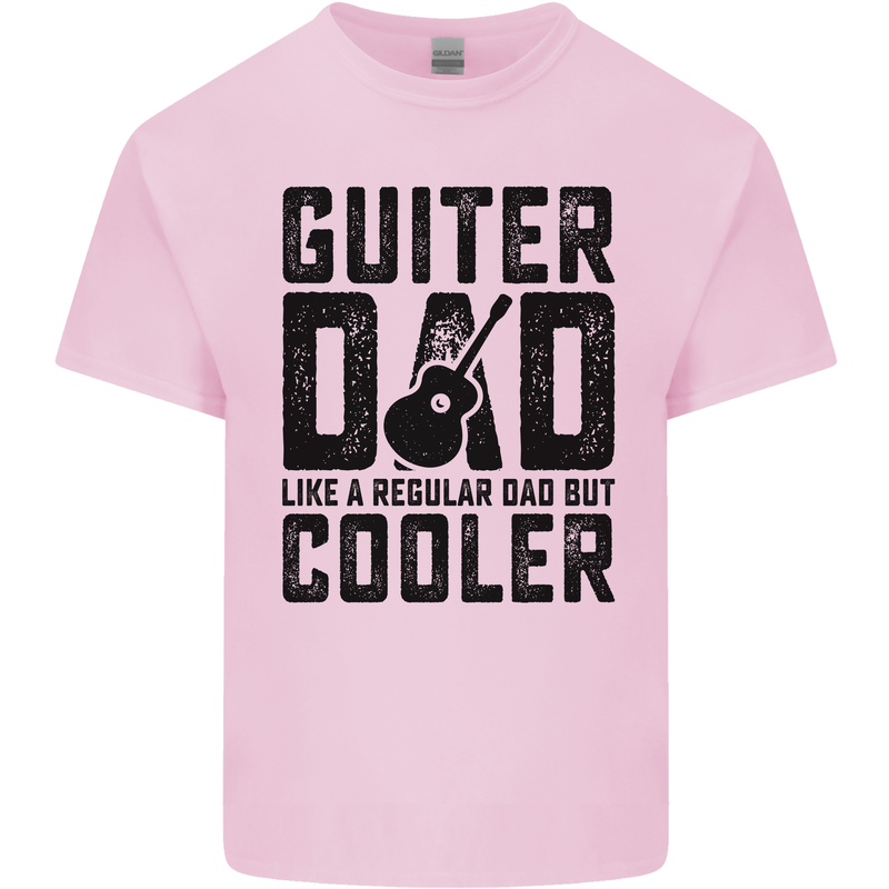 Fathers Day Guitar Dad Like a Normal Dad Kids T-Shirt Childrens Light Pink