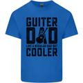 Fathers Day Guitar Dad Like a Normal Dad Kids T-Shirt Childrens Royal Blue