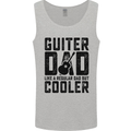 Fathers Day Guitar Dad Like a Normal Dad Mens Vest Tank Top Sports Grey