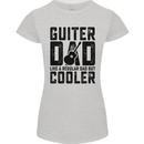 Fathers Day Guitar Dad Like a Normal Dad Womens Petite Cut T-Shirt Sports Grey