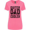 Fathers Day Guitar Dad Like a Normal Dad Womens Wider Cut T-Shirt Azalea