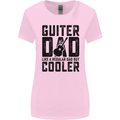 Fathers Day Guitar Dad Like a Normal Dad Womens Wider Cut T-Shirt Light Pink