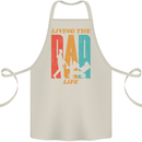 Fathers Day Living the Dad Life Twins Funny Cotton Apron 100% Organic Natural